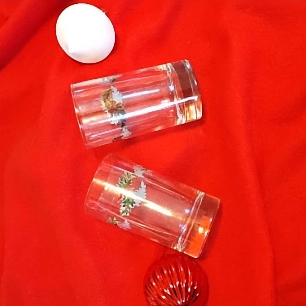 Christmas Heritage 4pc tumbler set, 11 oz.